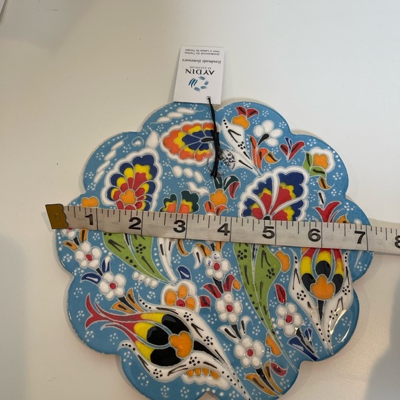 AYDIN LARGE TURKISH CERAMIC COASTER - Picture 2 of 5